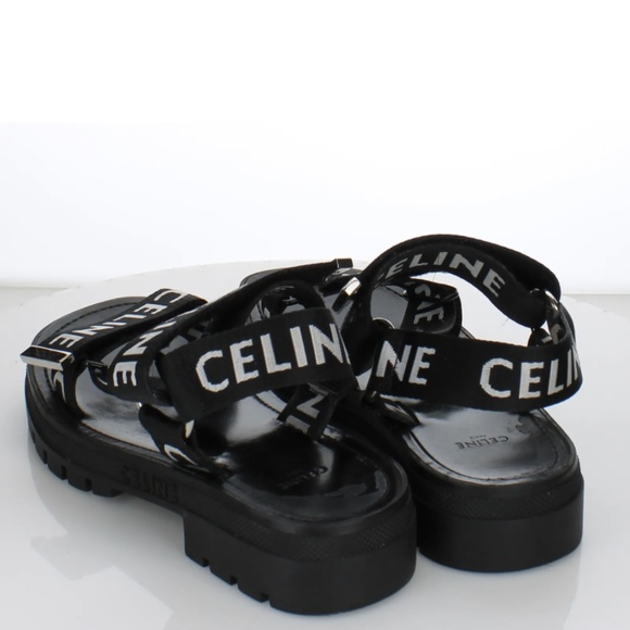 Celine Leo Strappy Dad Sandals - Picture 3 of 6